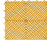 Płyta garażowa modułowa PP 40x40x1,8cm - żółta