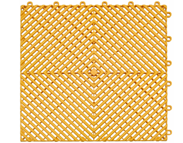 Płyta garażowa modułowa PP 40x40x1,8cm - żółta