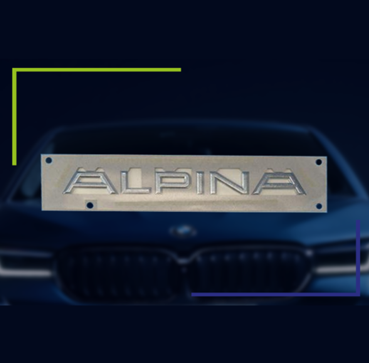 Oryginalny emblemat ALPINA