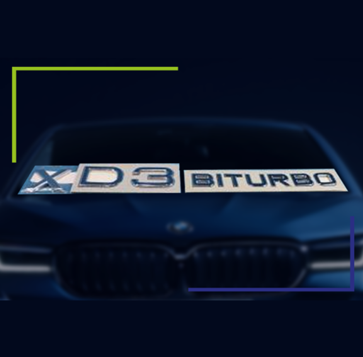 Oryginalny emblemat ALPINA XD3 BITURBO