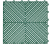 Płyta garażowa modułowa PP 40x40x1,8cm - zielona