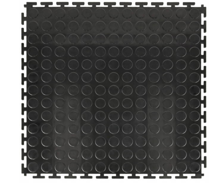 Płyta garażowa modułowa PC 50x50x0,6cm - czarna