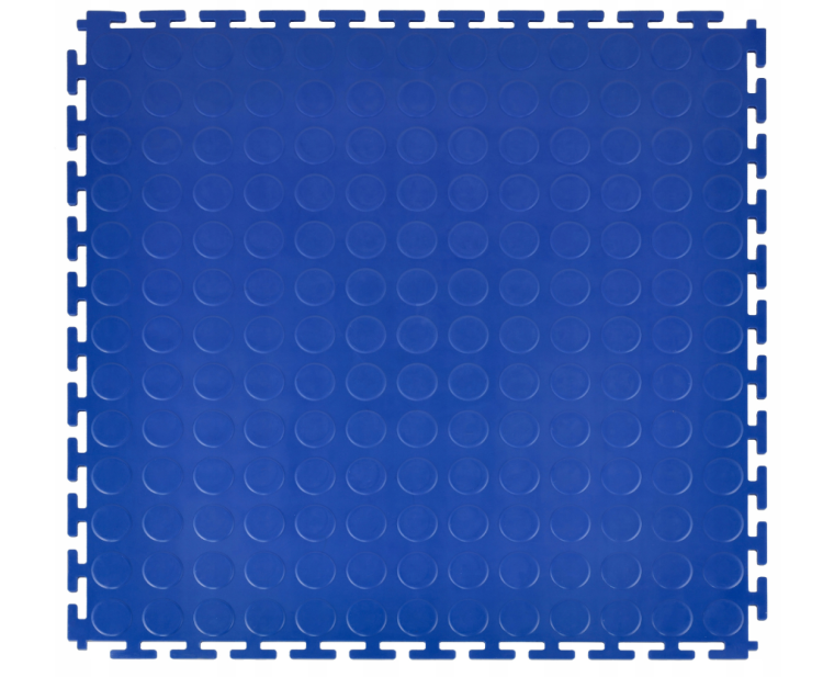 Płyta garażowa modułowa PC 50x50x0,6cm - niebieska
