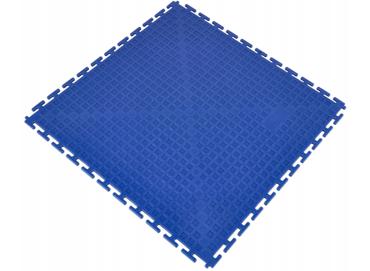 Płyta garażowa modułowa PC 50x50x0,6cm - niebieska