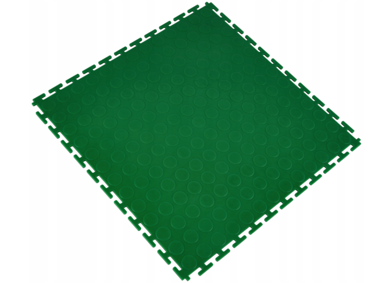 Płyta garażowa modułowa PC 50x50x0,6cm - zielona