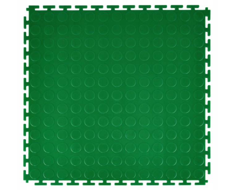Płyta garażowa modułowa PC 50x50x0,6cm - zielona