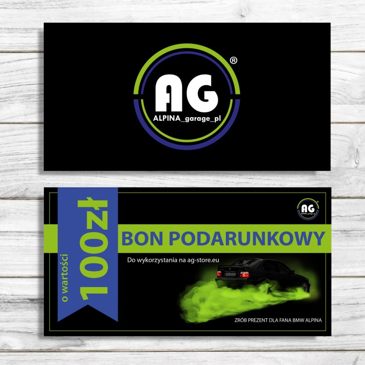 Bon podarunkowy o wartości 100zł