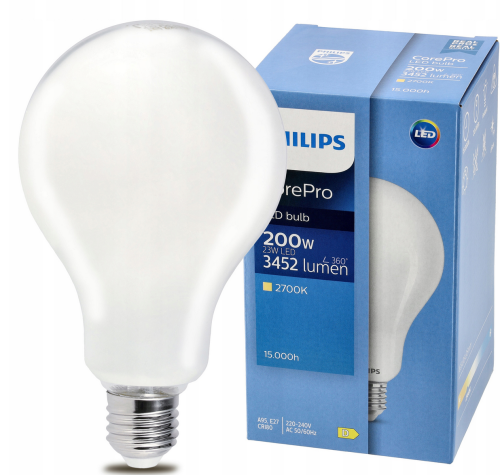 Żarówka LED E27 Philips - 23W = 2000W - 3452lm - 2700k Corepro Premium