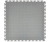 Podłoga garażowa modułowa PC 50x50x0,6cm - szara