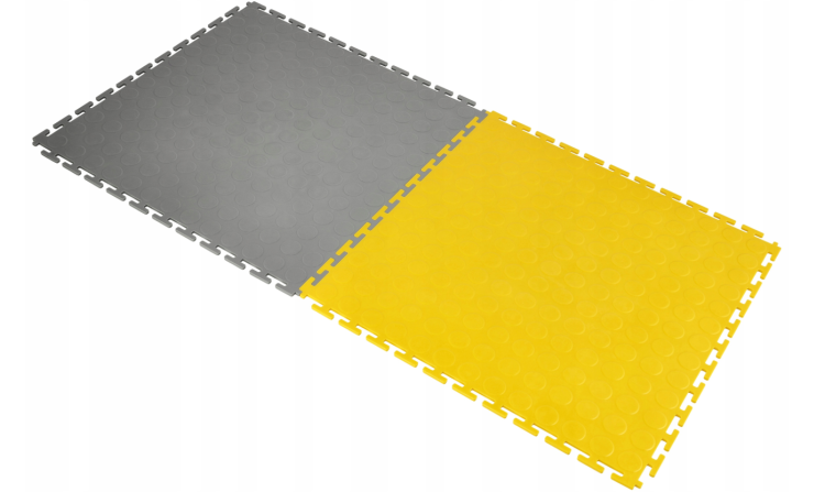 Podłoga garażowa modułowa PC 50x50x0,6cm - szara