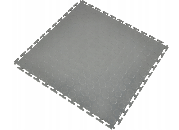 Podłoga garażowa modułowa PC 50x50x0,6cm - szara