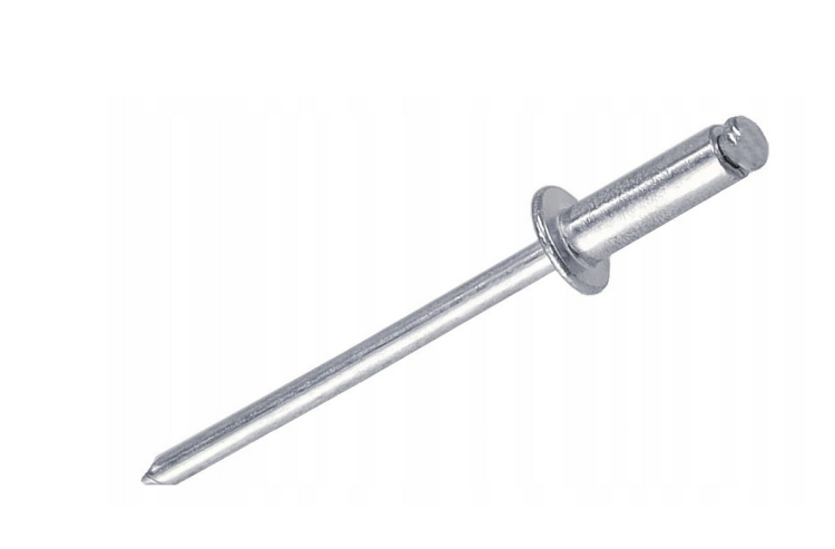 Nity zrywalne aluminiowe 3.2x8mm zestaw 50sztuk