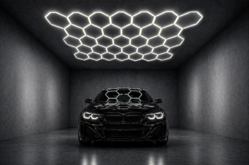 Lampa LED Hexagon do Garażu 976W – BARWA NEUTRALNA