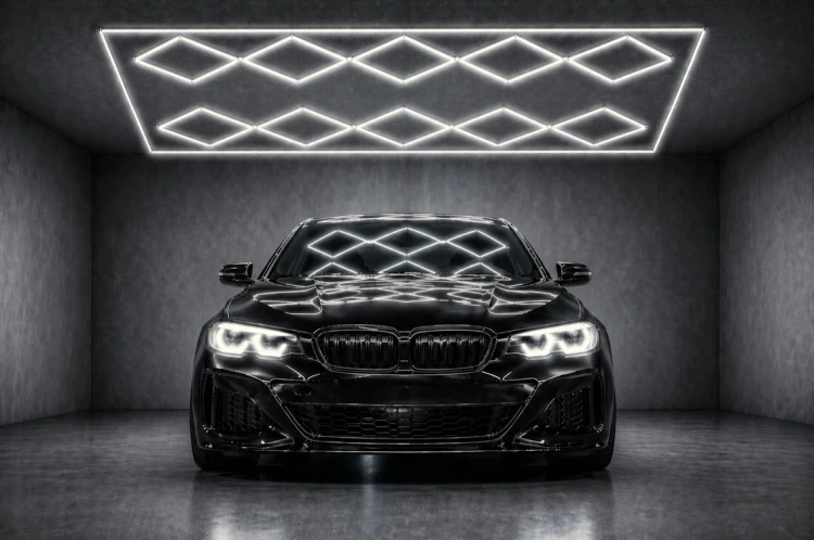 Lampa LED Hexagon do Garażu 600W – BARWA NEUTRALNA