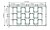 Lampa sufitowa LED Hexagon IP44 - 520W - 110 lm/W - 243 x 485cm - barwa zimna