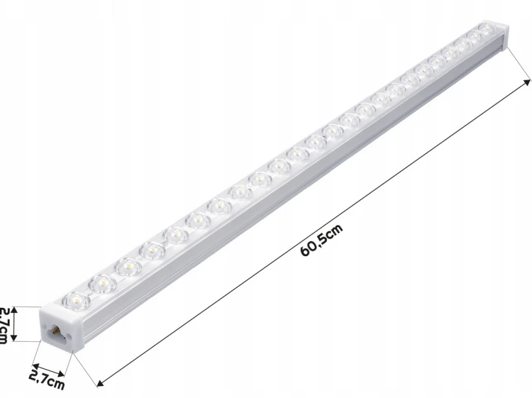 Lampa LED NEPTUN szeregowa 60cm 18W IP20 barwa neutralna