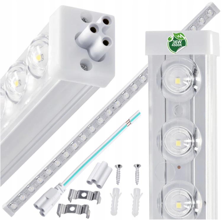 Lampa LED NEPTUN szeregowa 120cm 36W IP20 barwa neutralna