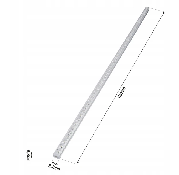 Lampa LED NEPTUN szeregowa 120cm 36W IP20 barwa neutralna