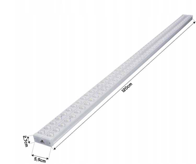Lampa LED NEPTUN szeregowa 120cm 72W IP20 barwa zimna